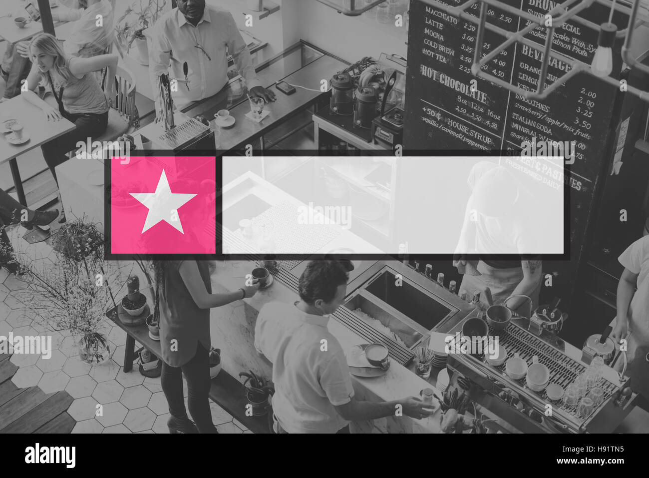 Abzeichen Kopie Banner Beschriftung leer Stempel Raumkonzept Stockfoto