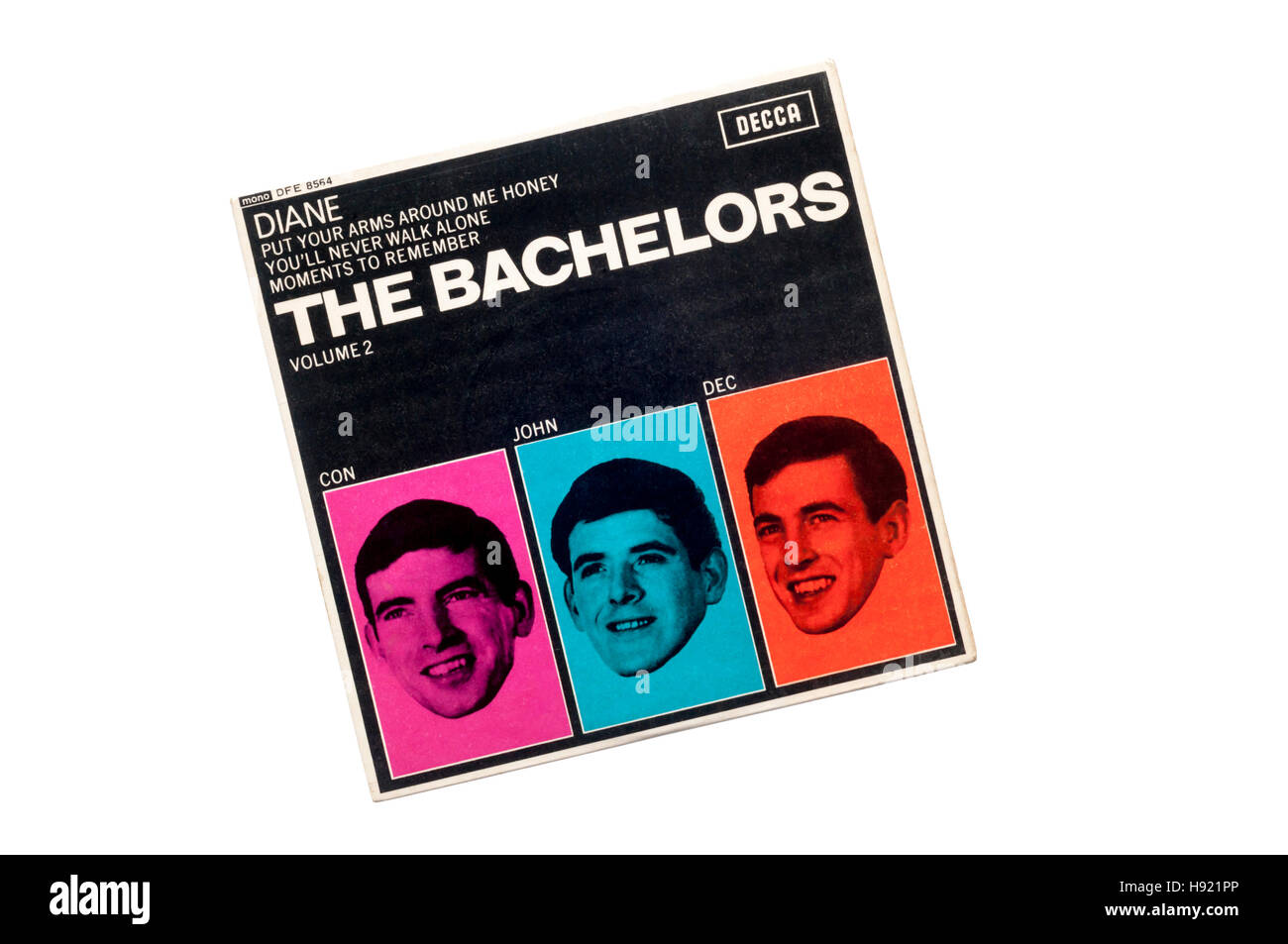 Die Junggesellen Band 2 EP 1964 von Decca veröffentlicht. Stockfoto