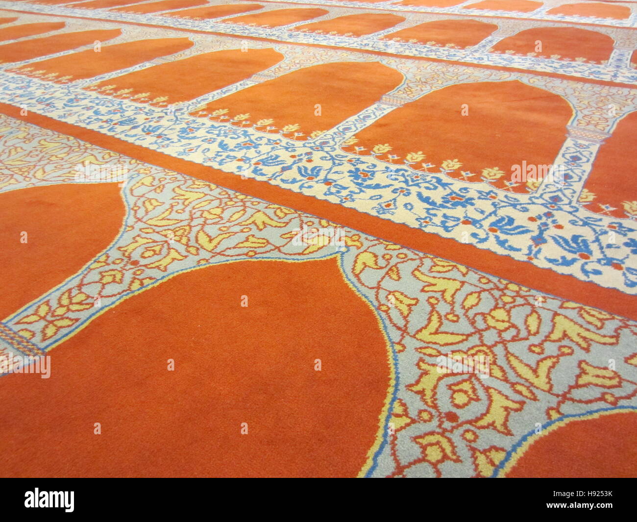 Mittleren Osten Teppich-detail Stockfoto