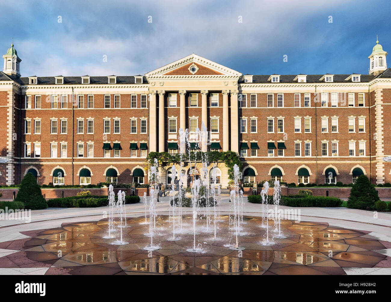 Roth-Halle am Culinary Institute of America. Stockfoto