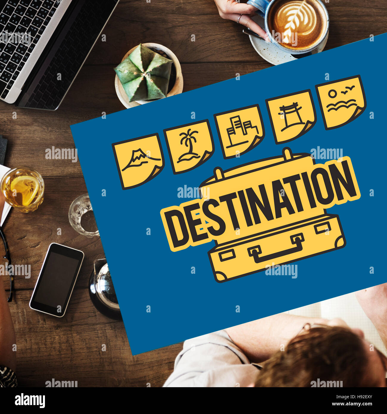 Tour Reise Urlaub Urlaub Reisekonzept Stockfoto