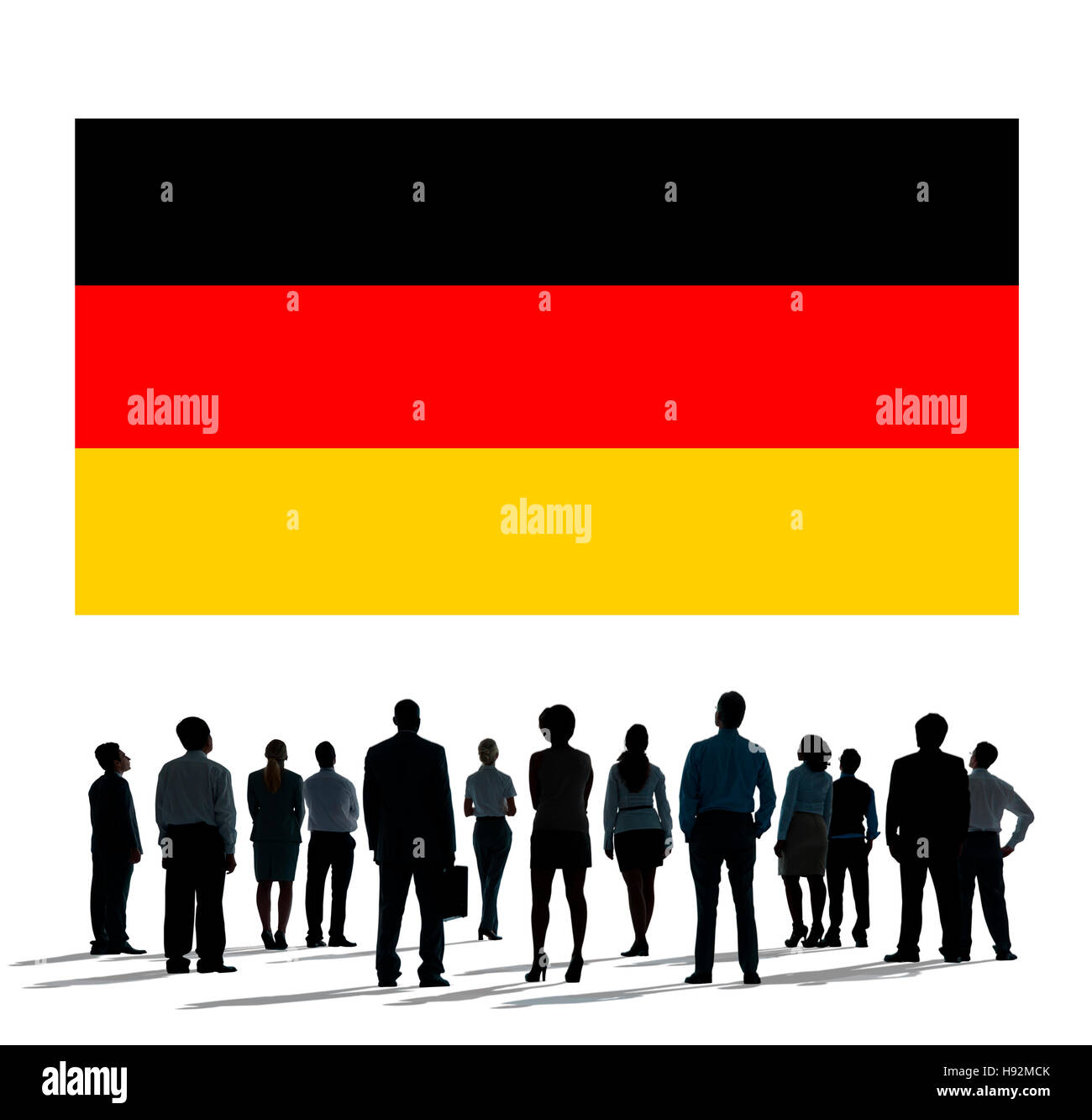 Deutschland Land Flagge Nationalität Liberty Kulturbegriff Stockfoto
