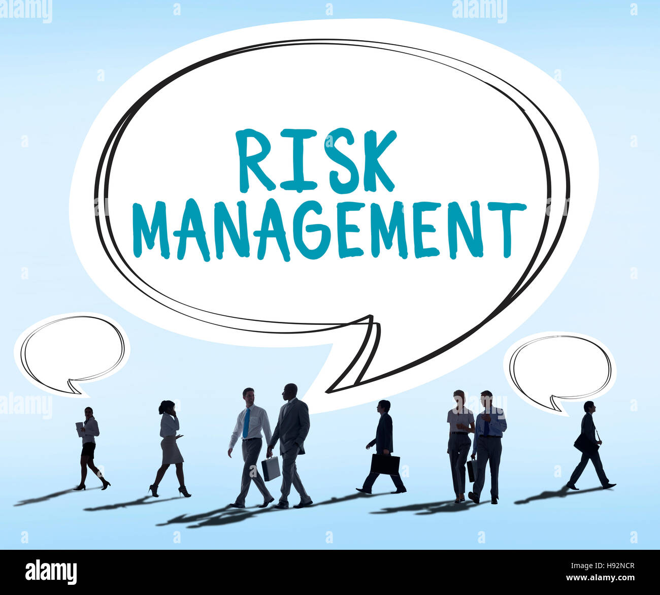 Risiko Management Gefahr gefährlich zu verhindern schützen Konzept Stockfoto