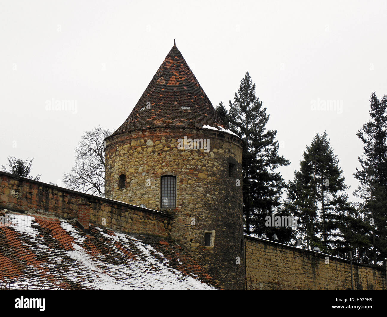 Zagreb durch Winter, Kroatien, Europa, 1 Stockfoto