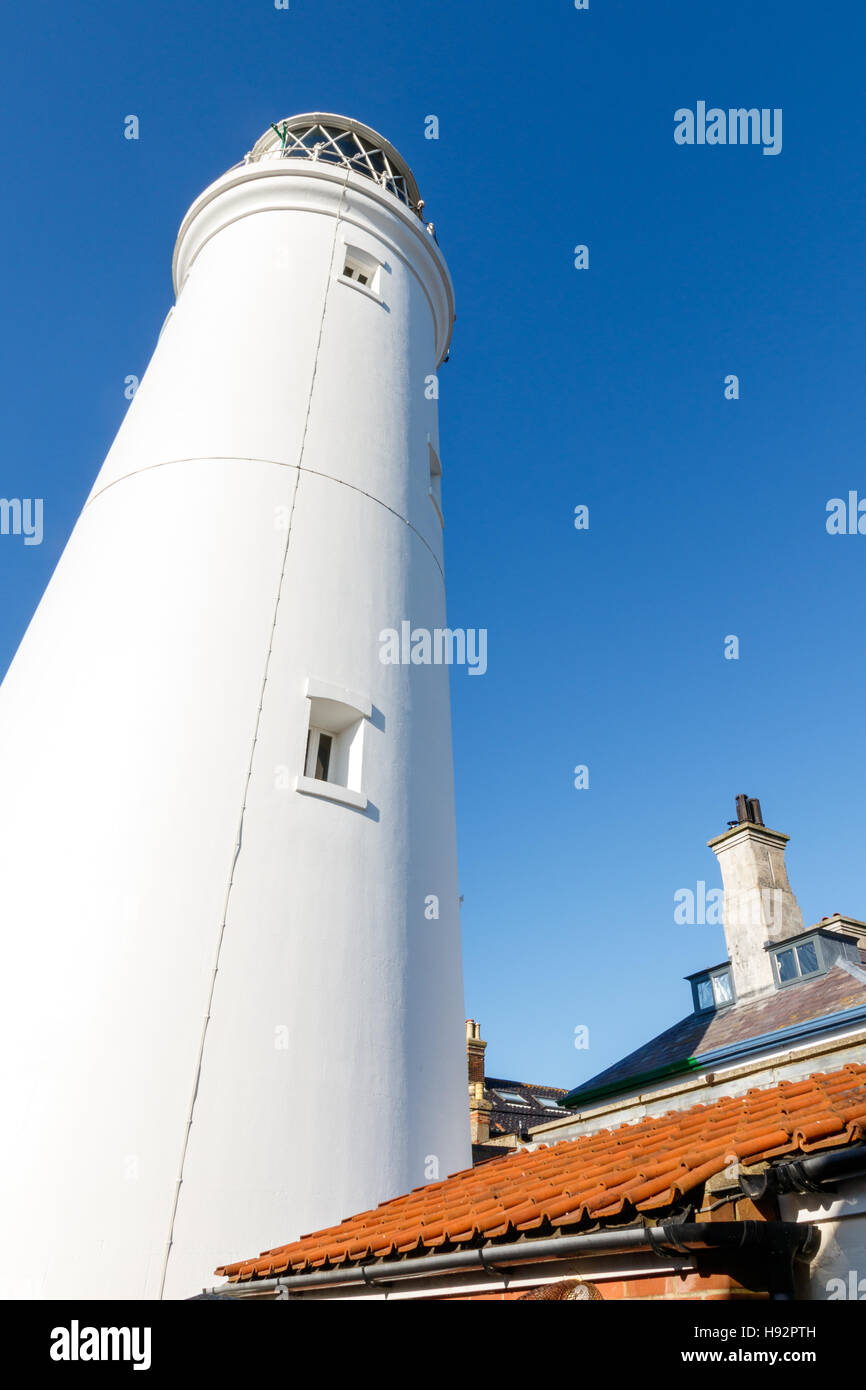 Southwold Lighthouse, im Zentrum von Southwold in Suffolk, England Stockfoto