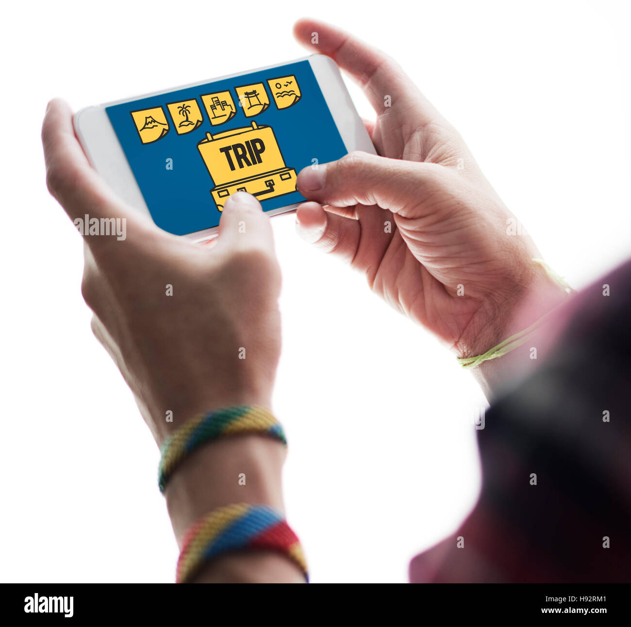 Tour Reise Urlaub Urlaub Reisekonzept Stockfoto