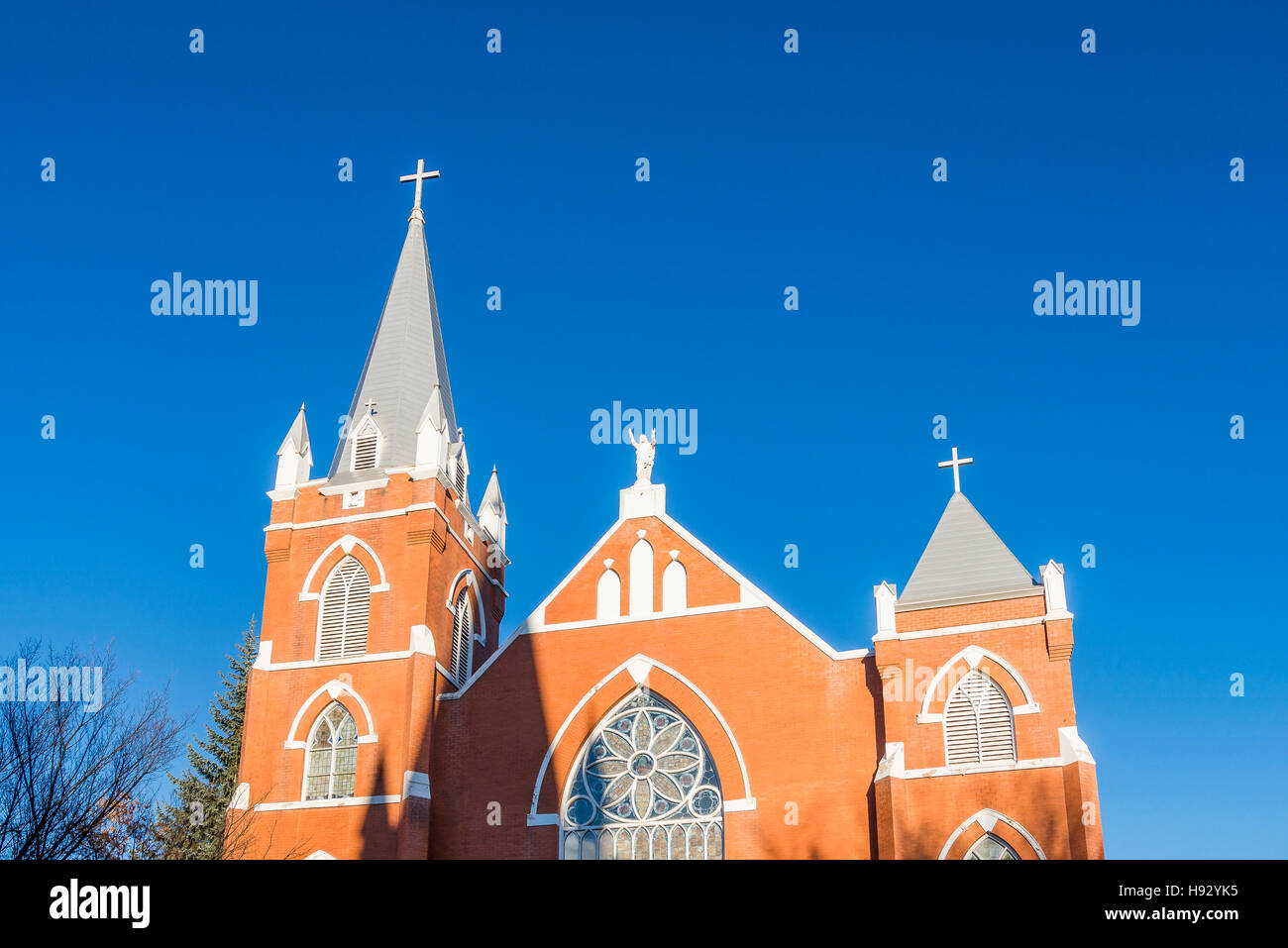 Kirche der ersten Völker, Edmonton, Alberta, Kanada. Stockfoto