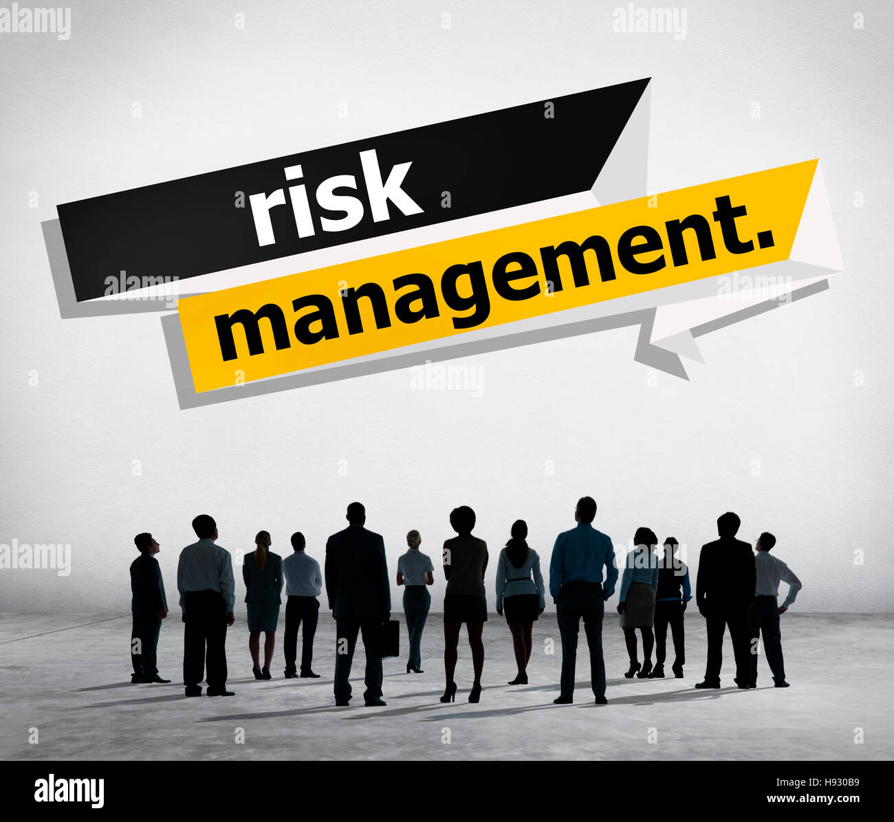 Risiko Management Investitionsplanung Strategiekonzept Stockfoto