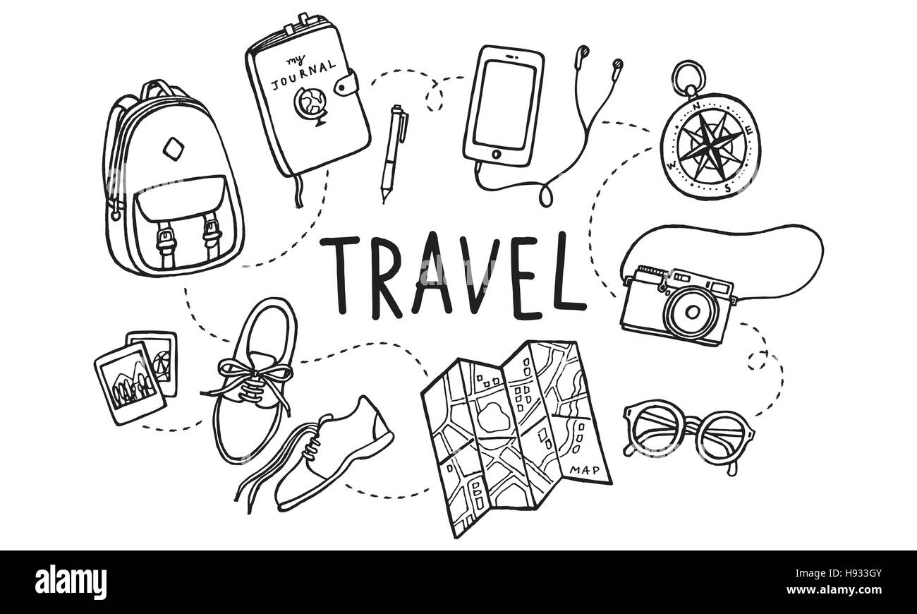 Tour Tourismus Urlaub Urlaub Besuch Reisekonzept Stockfoto