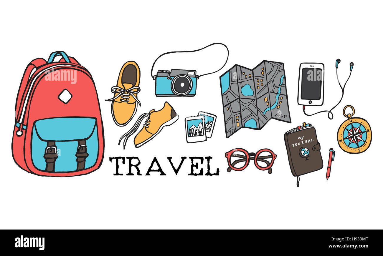 Reisen Sie Reisen Tourismus Urlaub Urlaub Reise Konzept Stockfoto