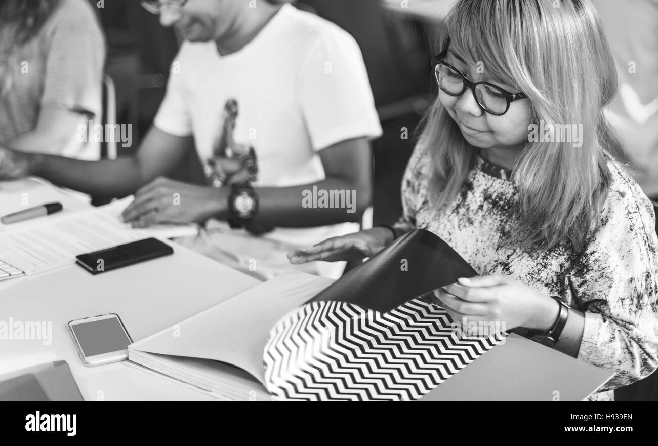 Akademischen Archiv Bibliothekskonzept Informationen wissen Stockfoto