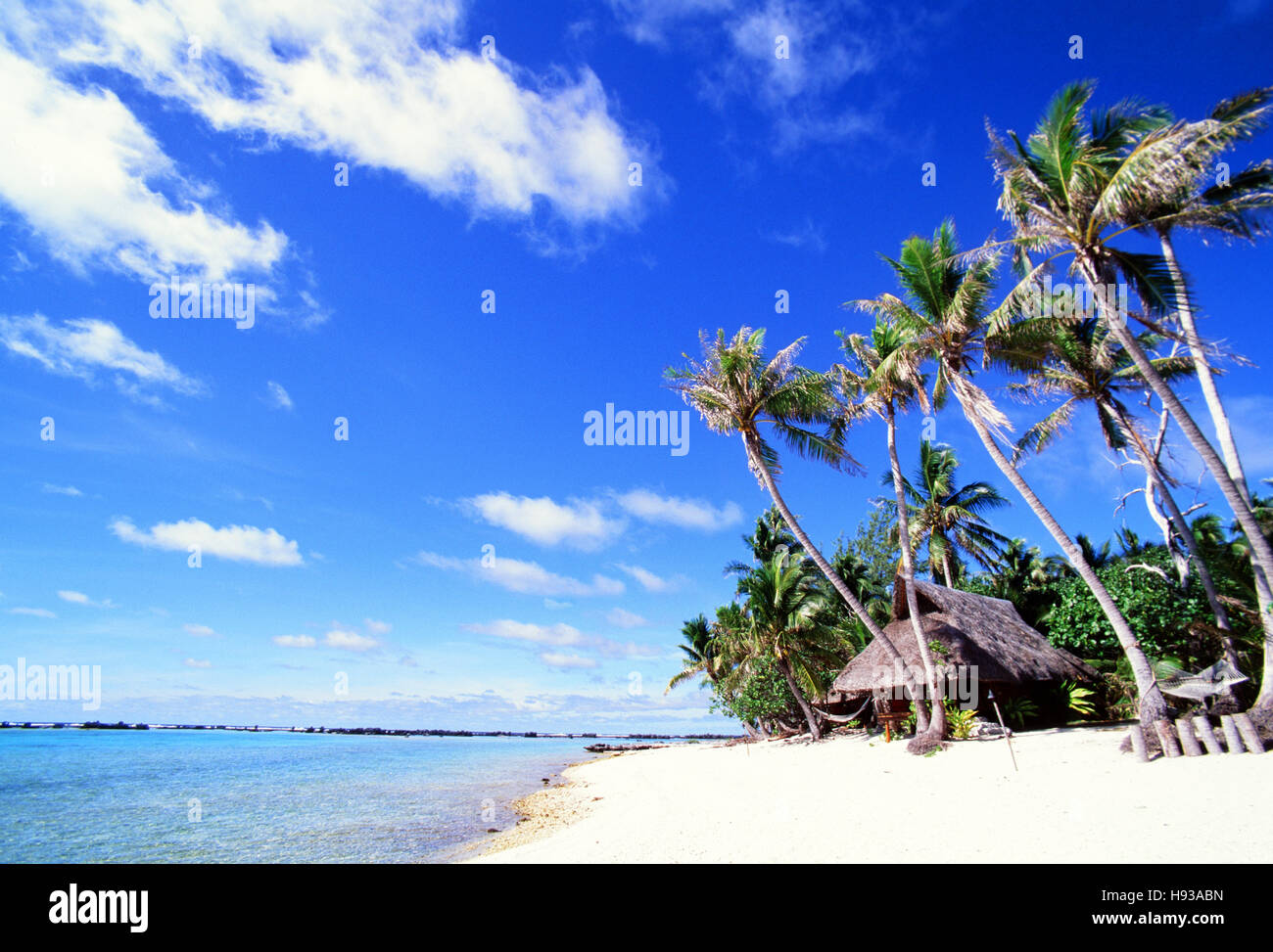 Tetiaroa (Brandos Insel) Französisch-Polynesien Stockfoto