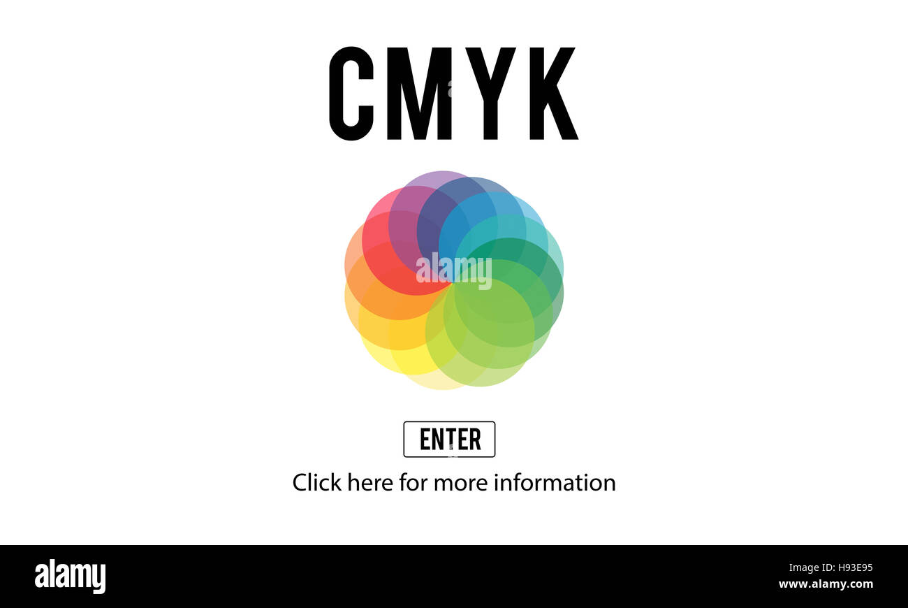 Cmyk color model Ausgeschnittene Stockfotos und -bilder - Alamy