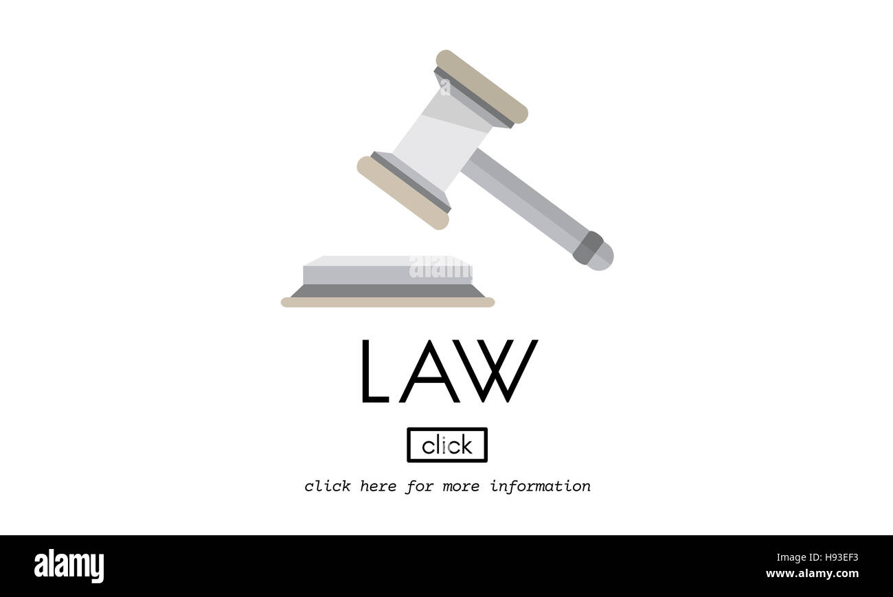 Recht Rechtsanwalt Governance gesetzlichen Richter Konzept Stockfoto