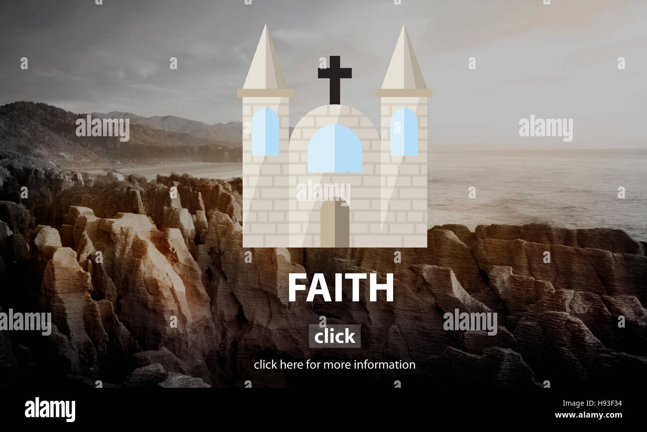 Hit-Gemeinde glaube Gott Hoffnung Loyalität Religion Konzept Stockfoto