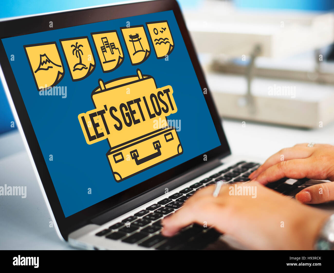 Tour Reise Urlaub Urlaub Reisekonzept Stockfoto