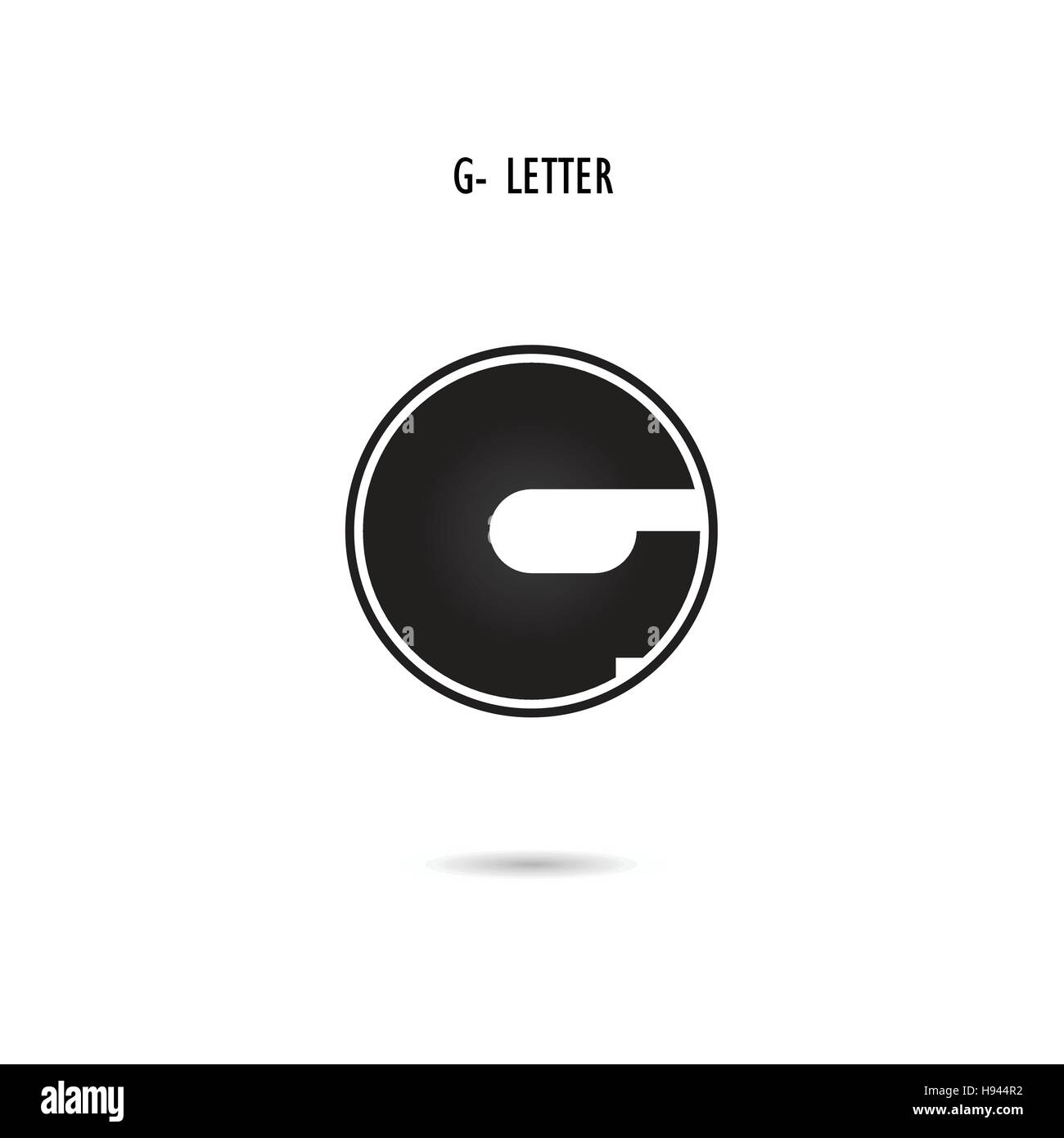 Kreative G-Brief-Symbol-abstrakte Logo-Design. G-Alphabet-Symbol. Corporate Business und Industrie Logo Symbol. Vektor-illustration Stock Vektor