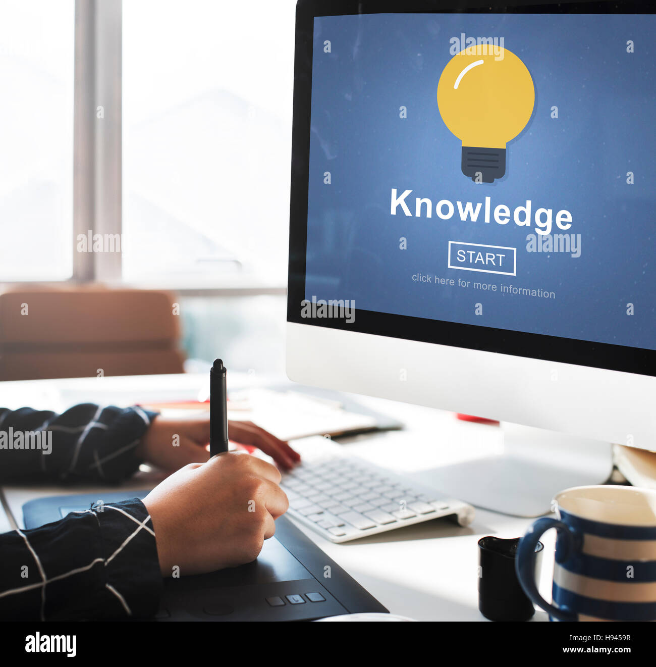 Wissen Know-how Intelligenz lernen Konzept Stockfoto