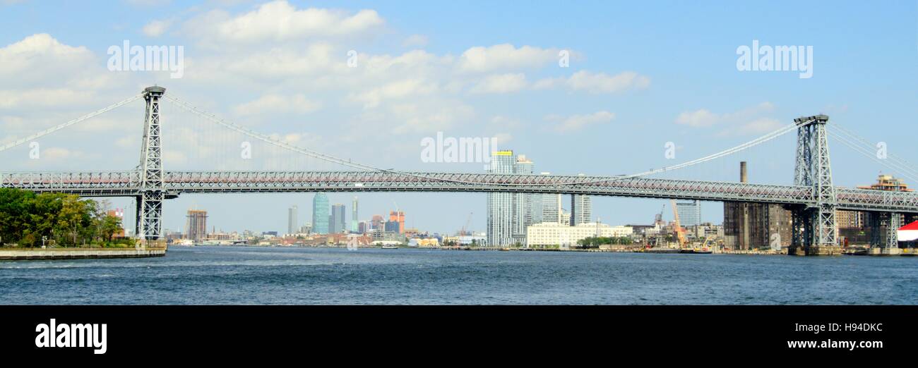 Williamsburg Bridge, New York Stockfoto