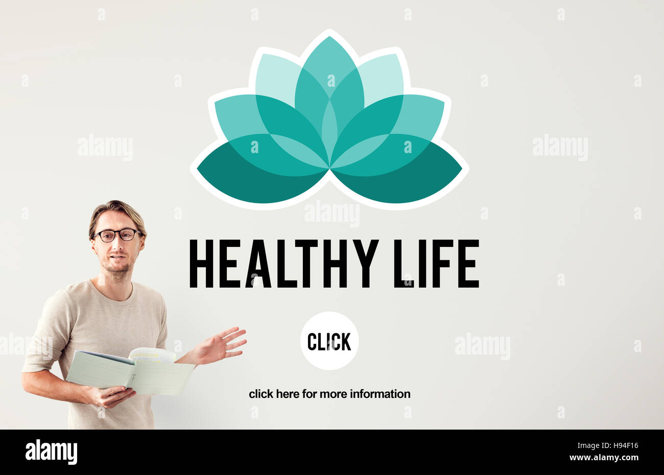 Gesundes Leben Vitalität körperliche Persönlichkeitsentwicklung Ernährungskonzept Stockfoto