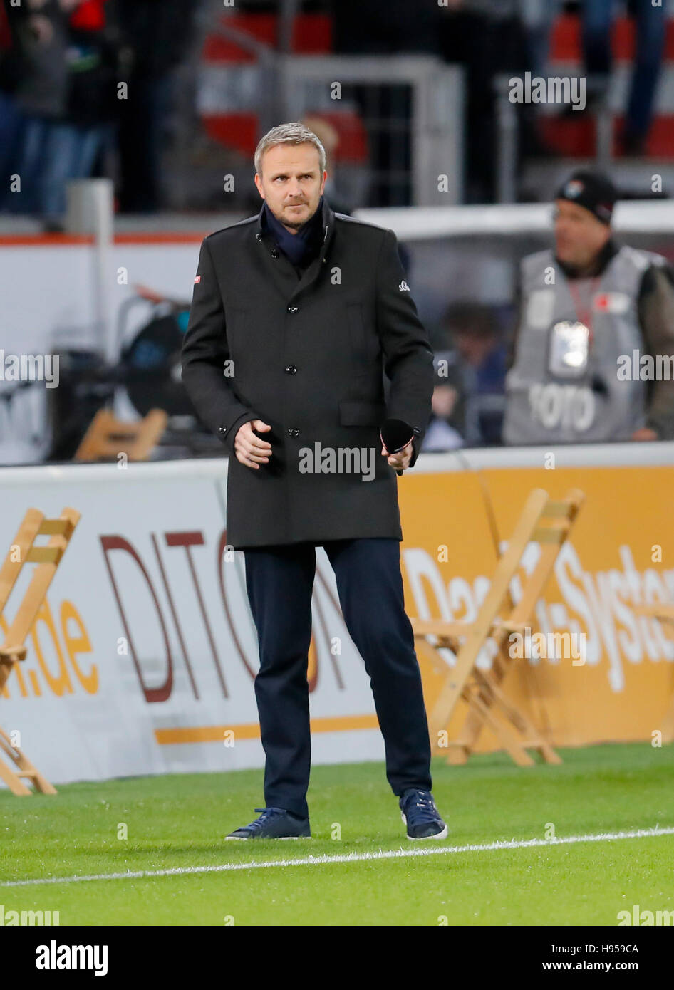 Leverkusen, Deutschland. 18. November 2016. ehemalige Spieler Didi Hamann BAYER 04 LEVERKUSEN - RB LEIPZIG 2-3 1. Fußball-Bundesliga, Leverkusen, bin 18. November 2016, Saison 2016/2017 Credit: Peter Schatz/Alamy Live News Stockfoto