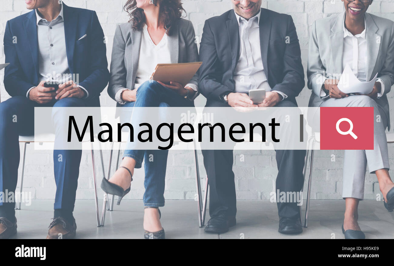 Management Coaching Umgang Manager Verfahrenskonzept Stockfoto