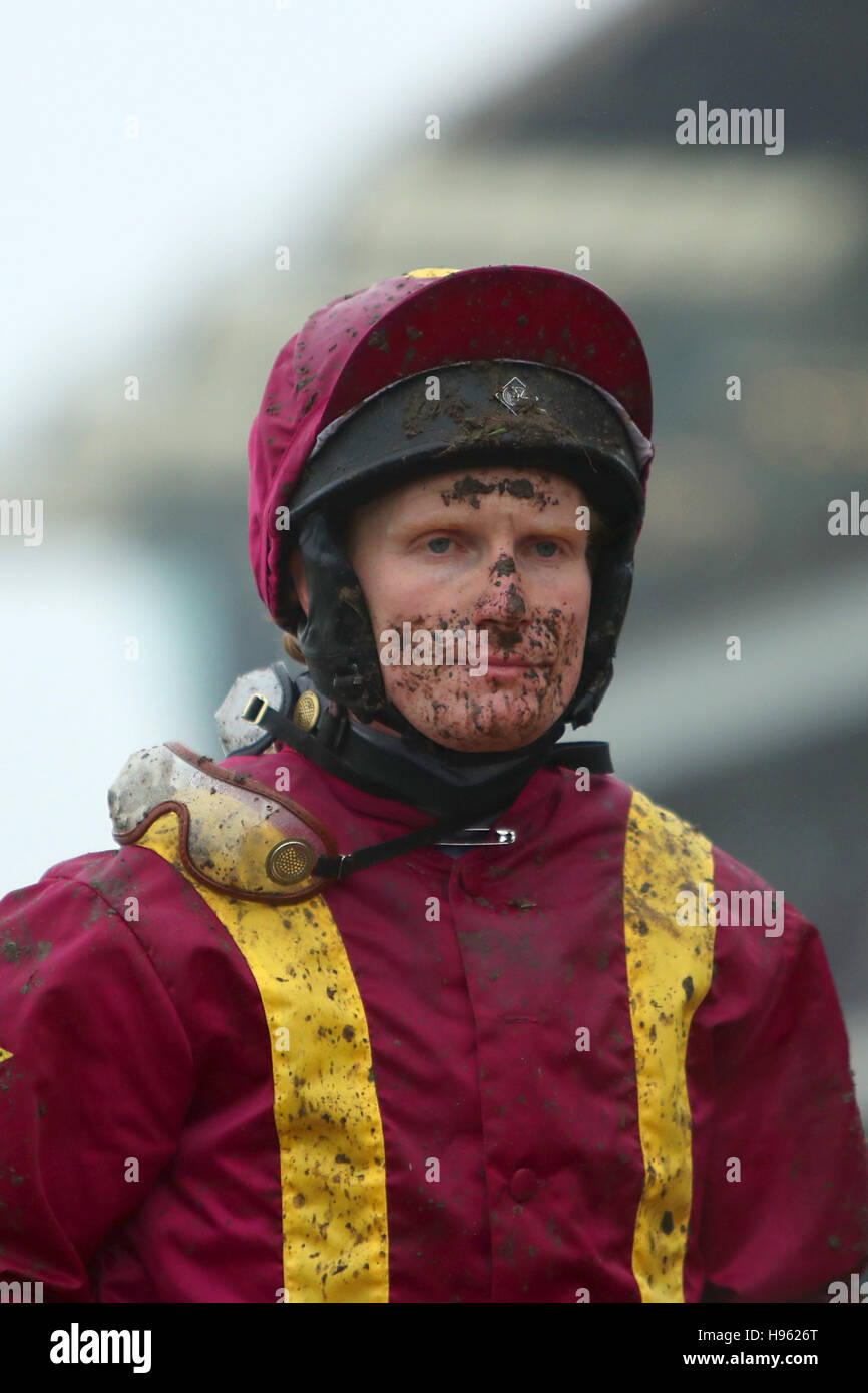 Charley Poste, Jockey Stockfoto