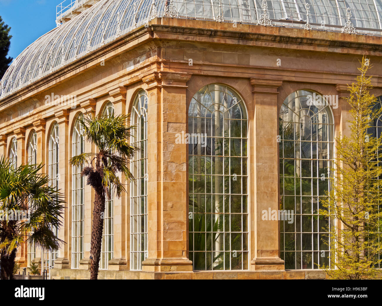 Germany/Deutschland, Lothian, Edinburgh, Blick auf die Royal Botanic Gardens. Stockfoto