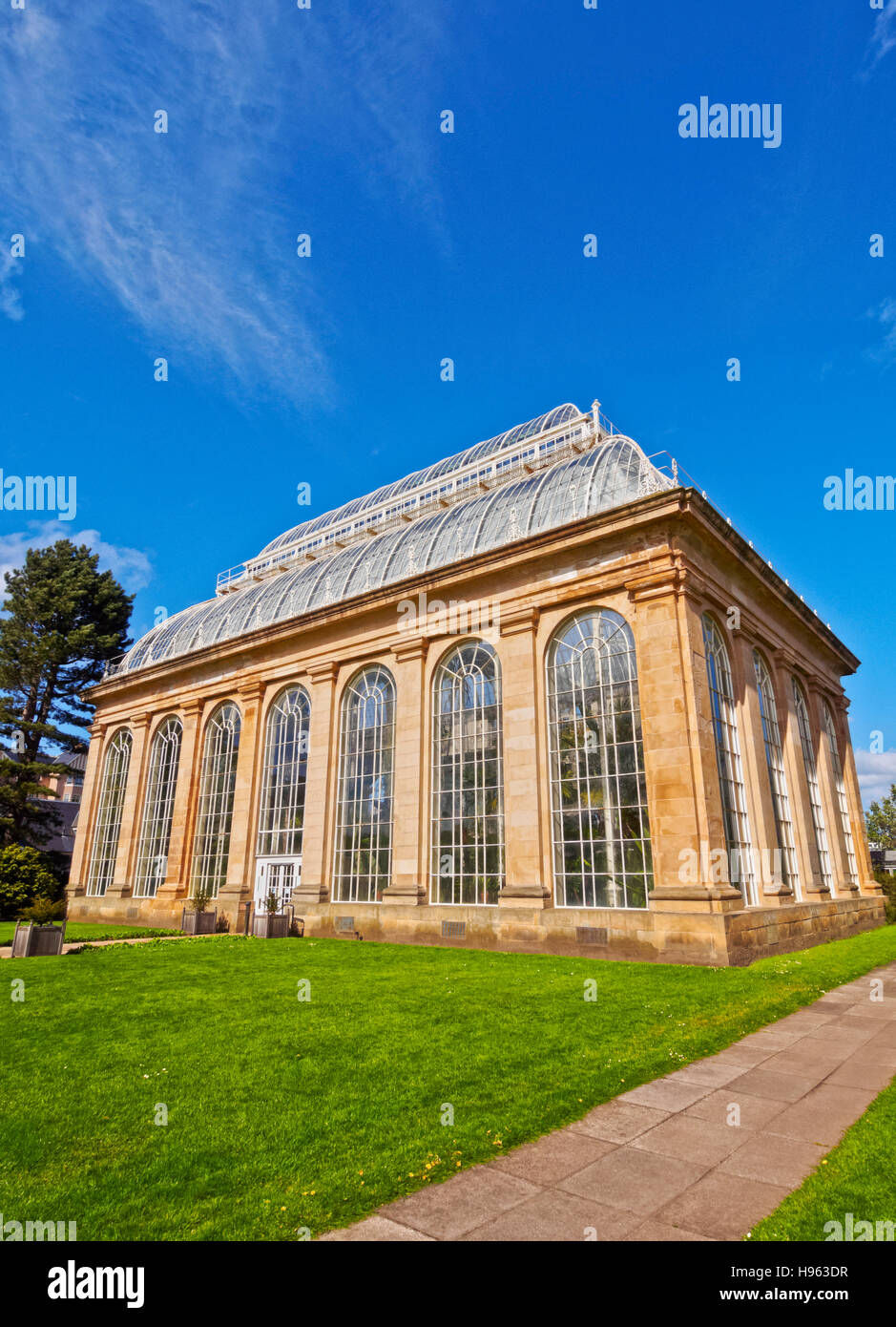 Germany/Deutschland, Lothian, Edinburgh, Blick auf die Royal Botanic Gardens. Stockfoto