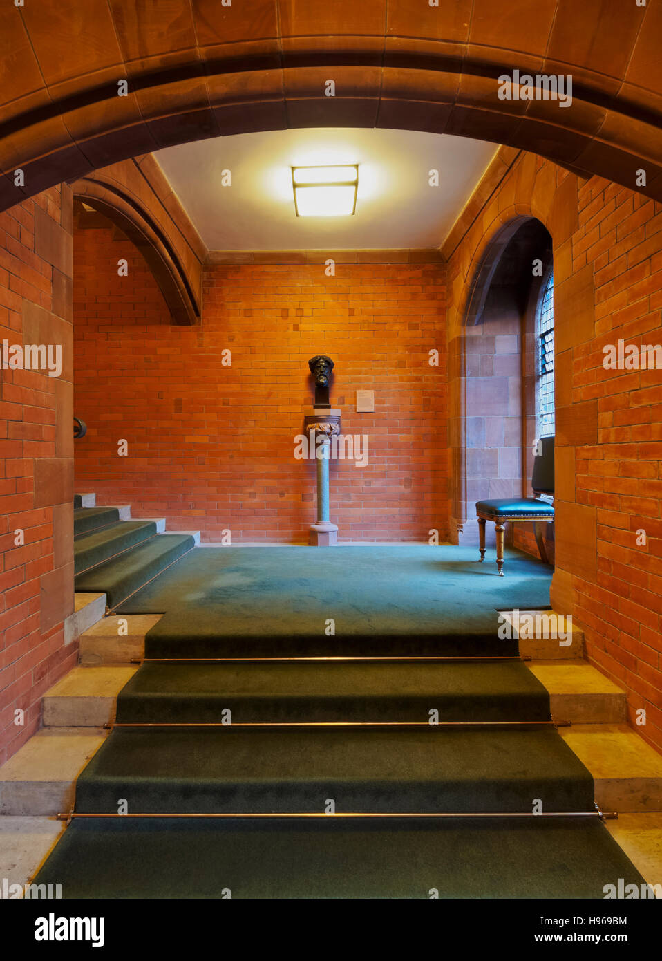 Großbritannien, Schottland, Lothian, Edinburgh, Innenansicht des The Scottish National Portrait Gallery. Stockfoto