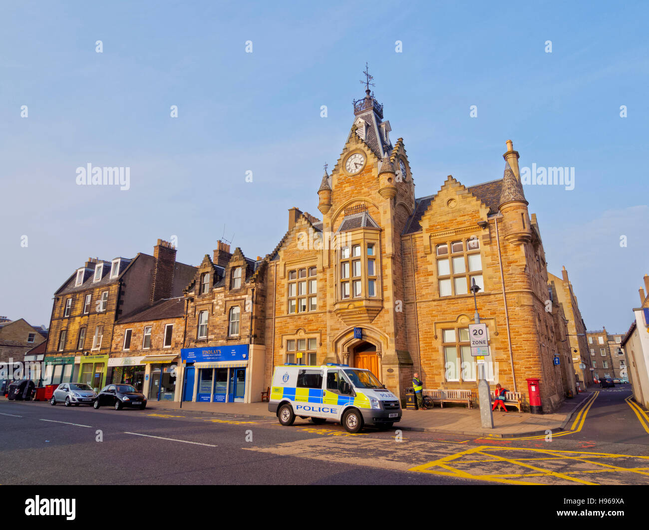 Großbritannien, Schottland, Lothian, Edinburgh, Portobello High Street. Stockfoto