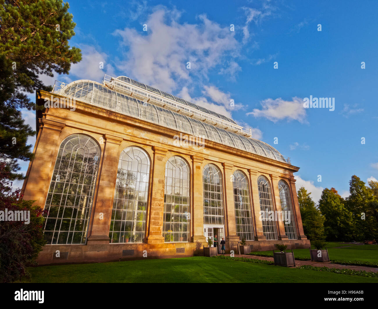 Germany/Deutschland, Lothian, Edinburgh, Blick auf die Royal Botanic Gardens. Stockfoto