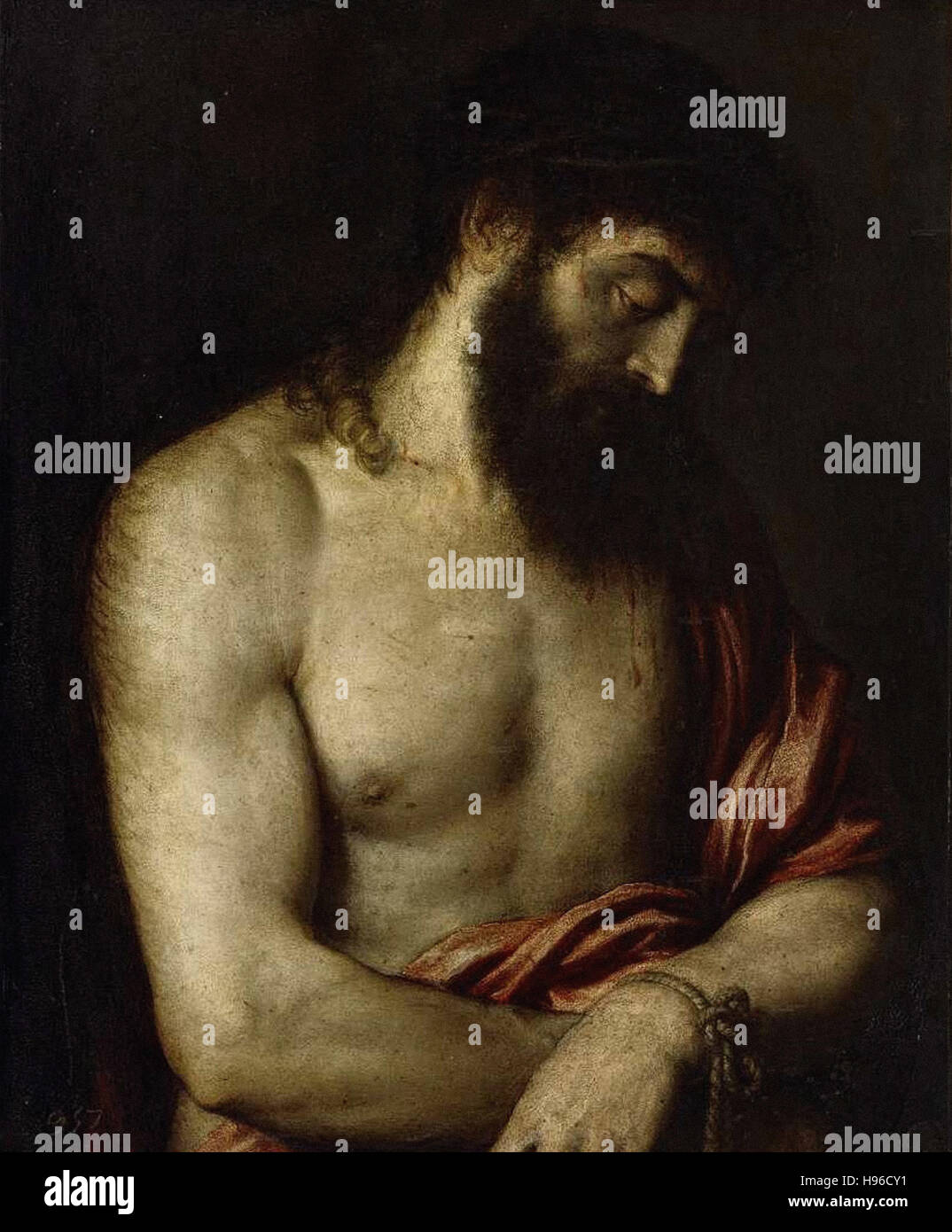 Tiziano Vecellio - Tizian - Ecce-Homo - 1547 Stockfoto