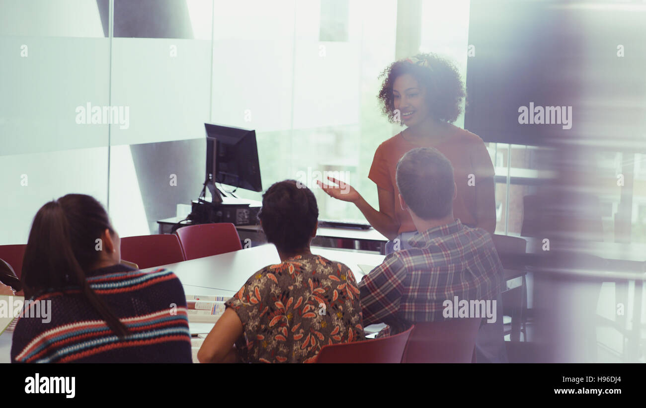 College-Studenten-Studiengruppe Stockfoto