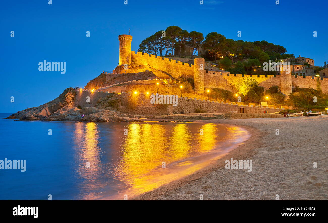 Tossa Del Mar Stockfotos und bilder Kaufen Alamy