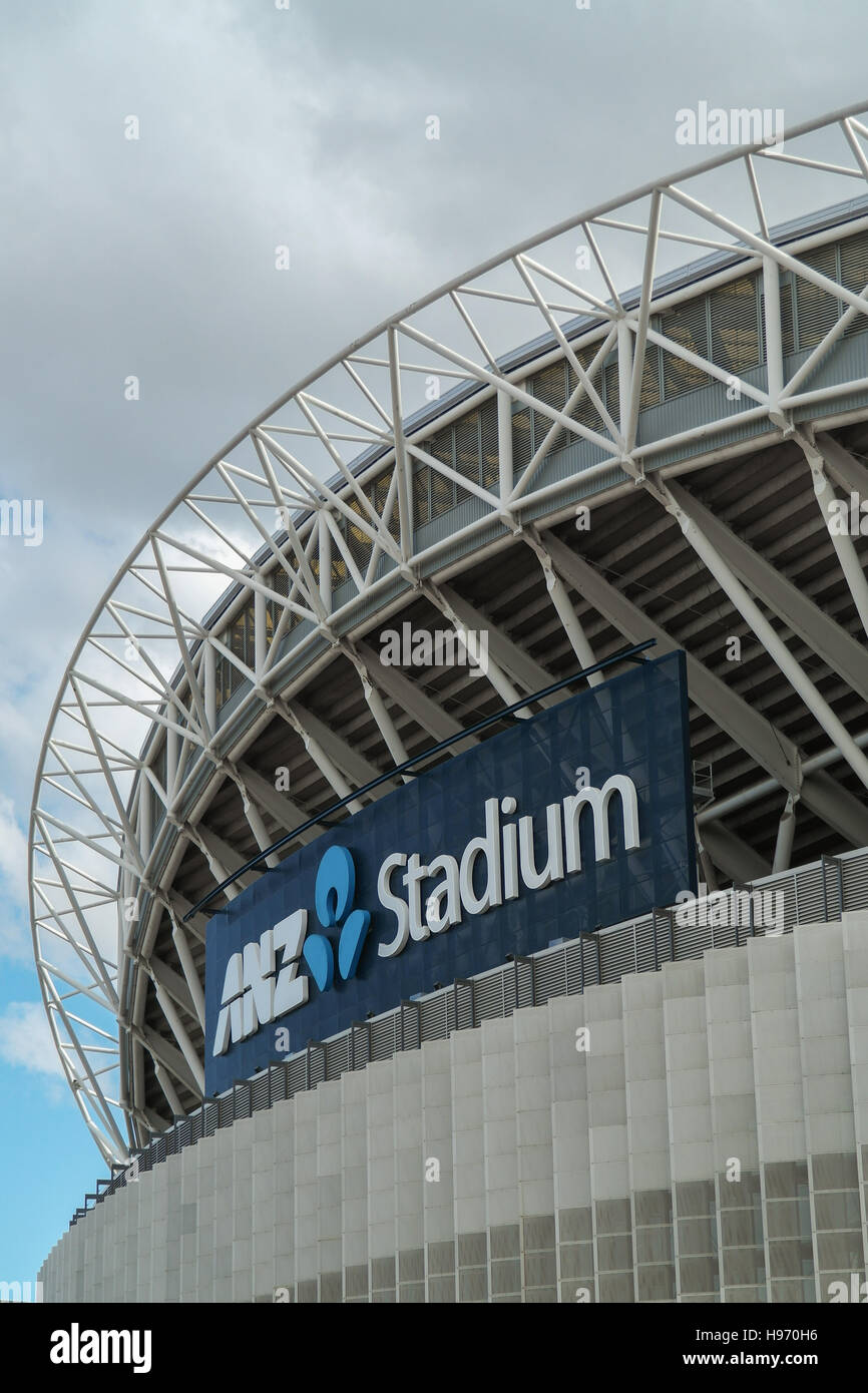 ANZ Stadium in Sydney Olympic park - Sydney - Australien Stockfoto