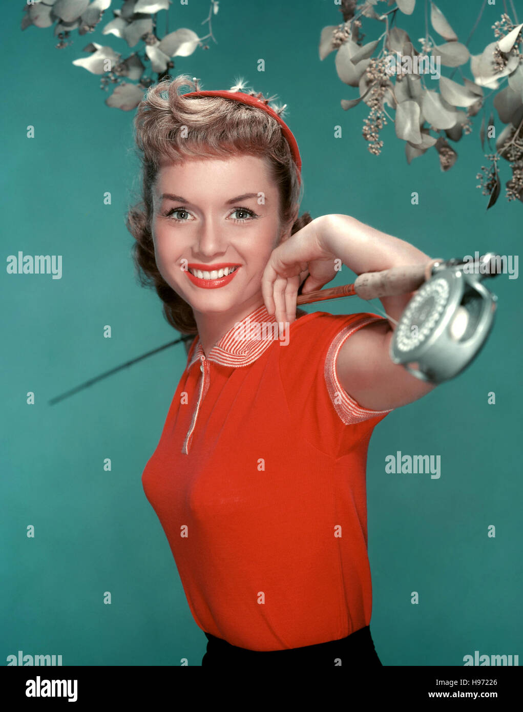 DEBBIE REYNOLDS U.S. Schauspielerin über 1952 Stockfoto