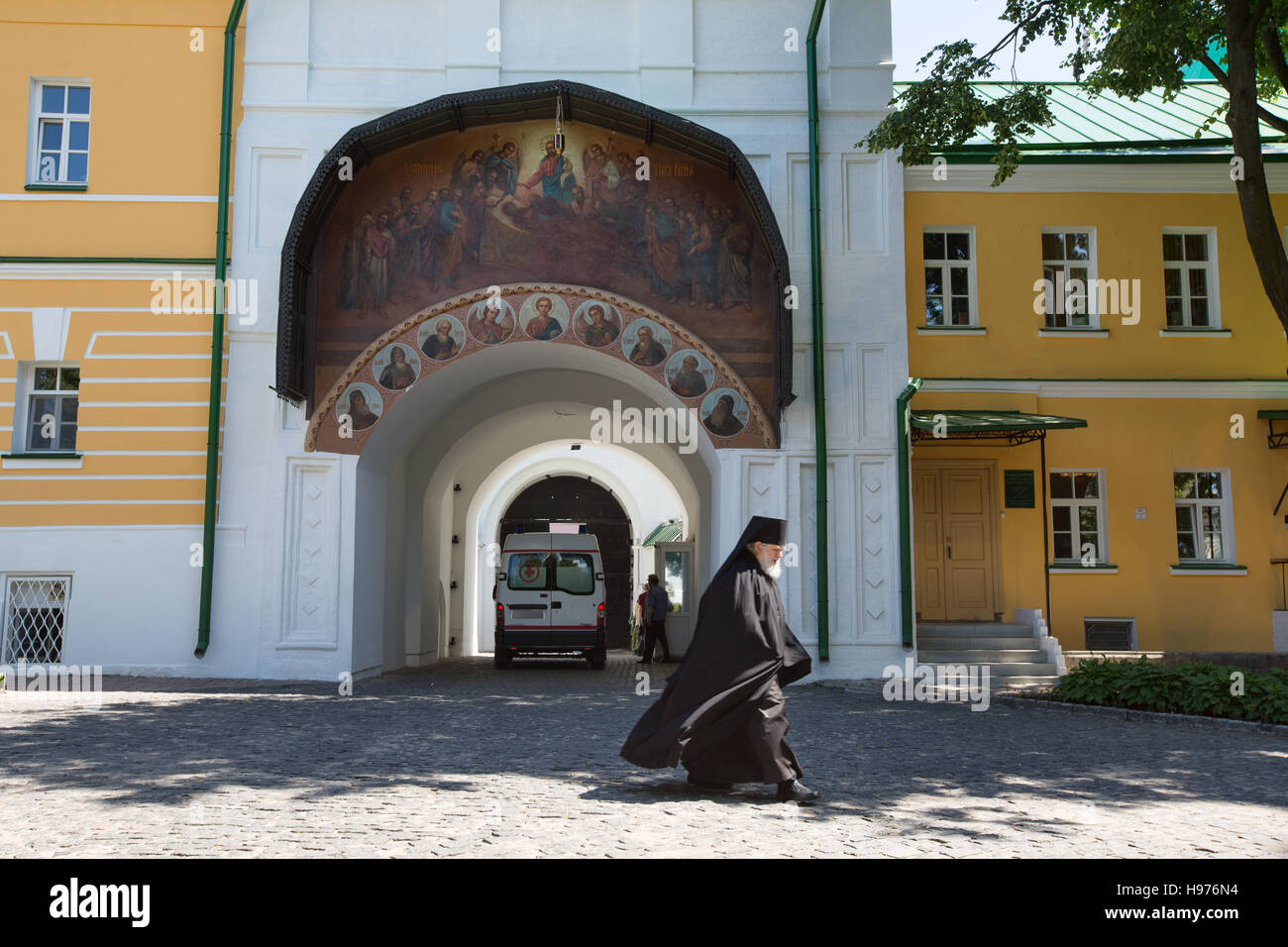 Die Trinity-Klosters des Heiligen Sergius. Sergijew Posad. Russland Stockfoto