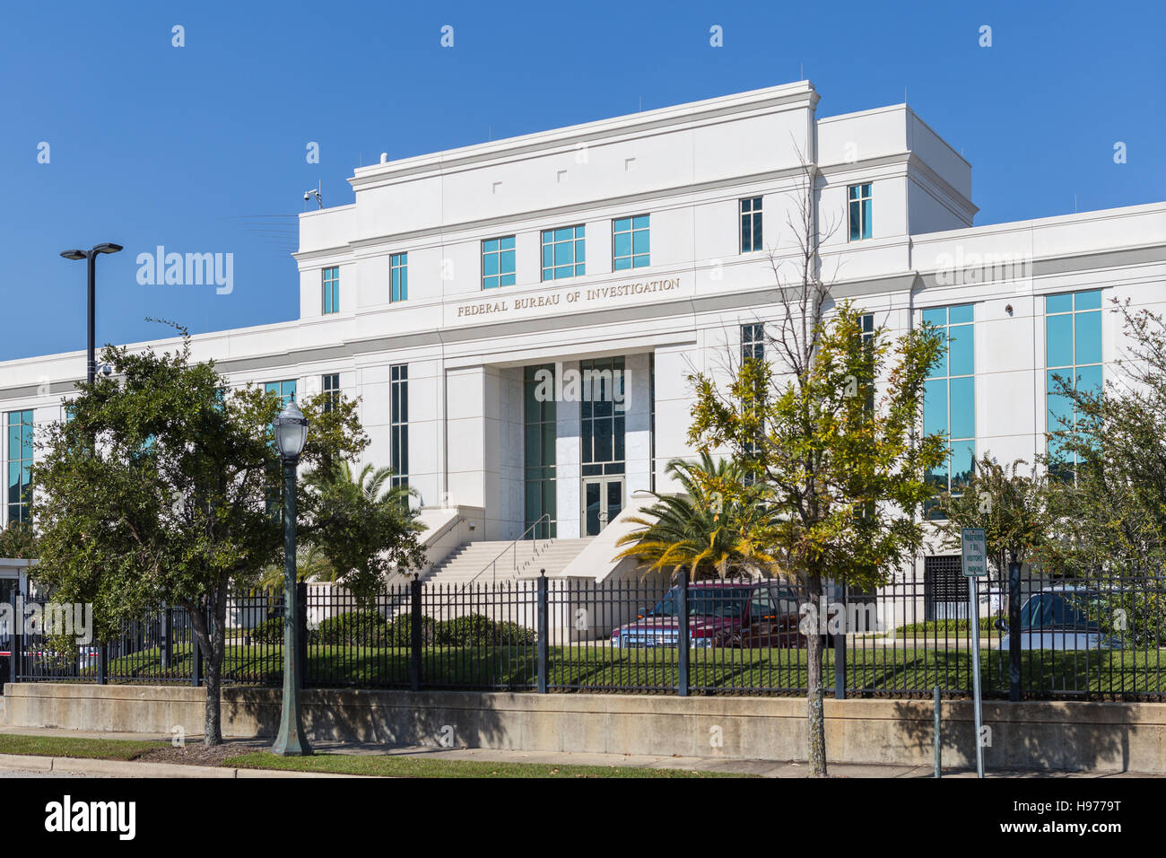 Das Federal Bureau of Untersuchung (FBI) Außenstelle in Mobile, Alabama. Stockfoto