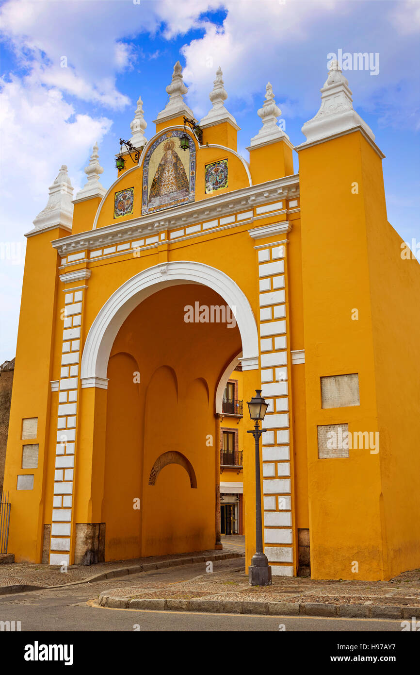 Macarena Tür Bogen in Sevilla Spanien Stockfoto Macarena Tür Bogen in Sevilla Spanien Stockfoto