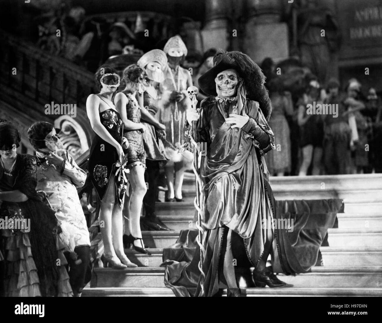 Das PHANTOM der Oper 1925 Universal Pictures Film mit Lon Chaney und Mary Philbin Stockfoto