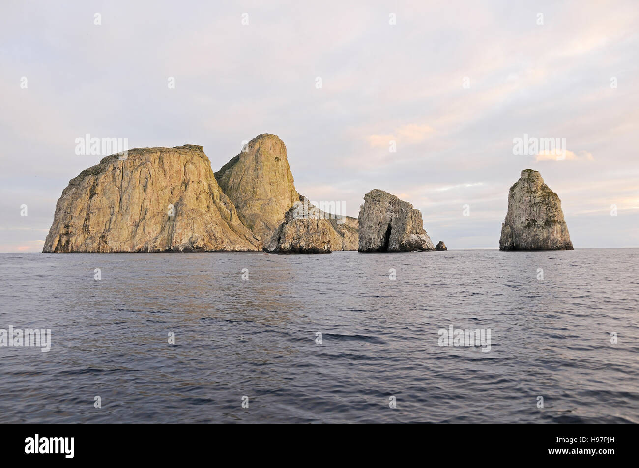 Malpelo Insel Malpelo Insel, Kolumbien, Ost-Pazifik Stockfoto