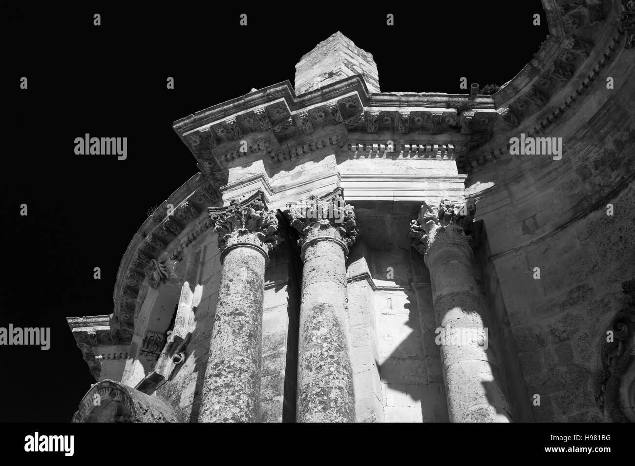 San Antonio da Padova Kirche in Buscemi, Sizilien, Italien Stockfoto