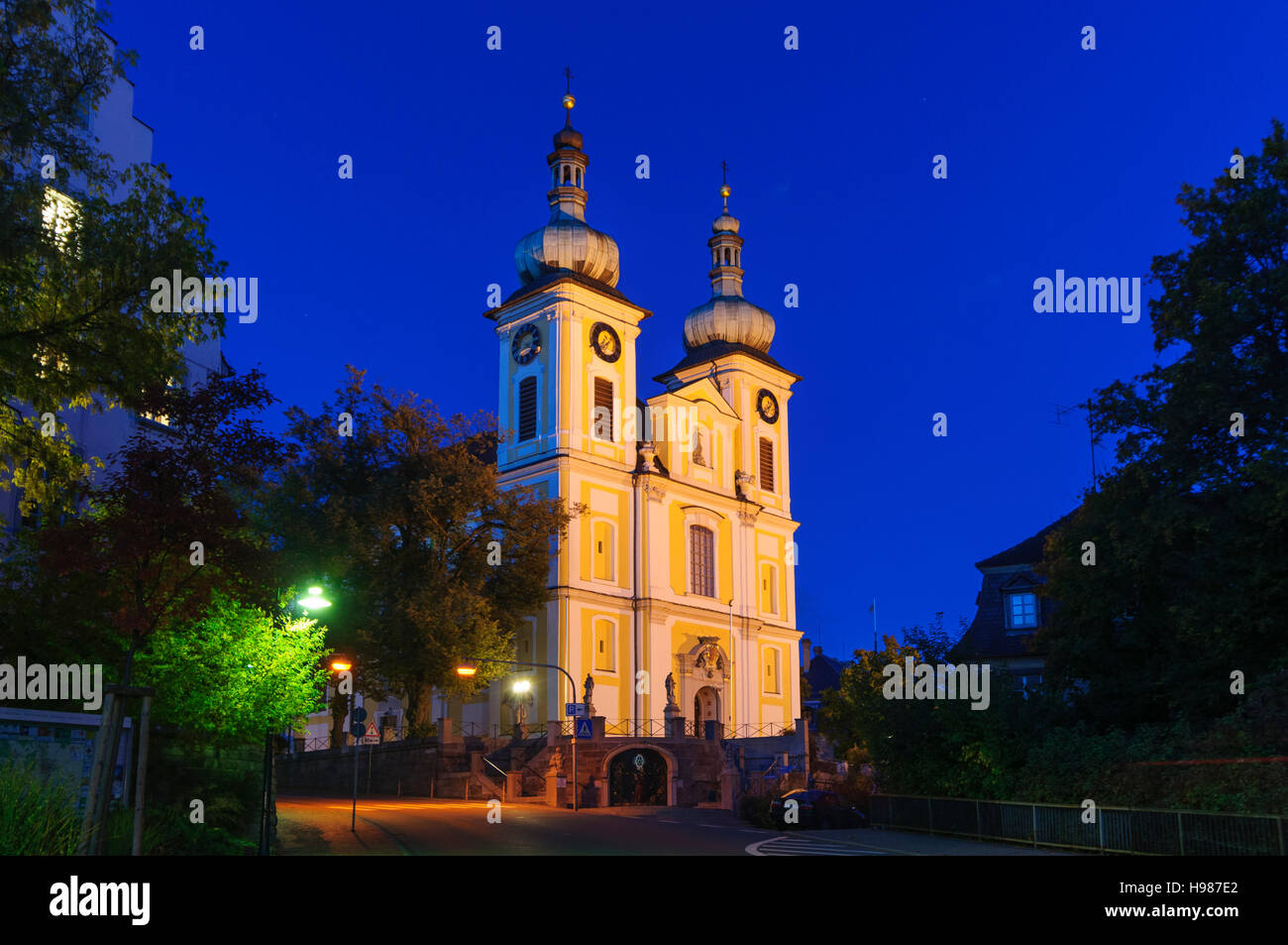 Donaueschingen: Katholische Kirche St. Johannes, Schwarzwald, Schwarzwald, Baden-Württemberg, Deutschland Stockfoto