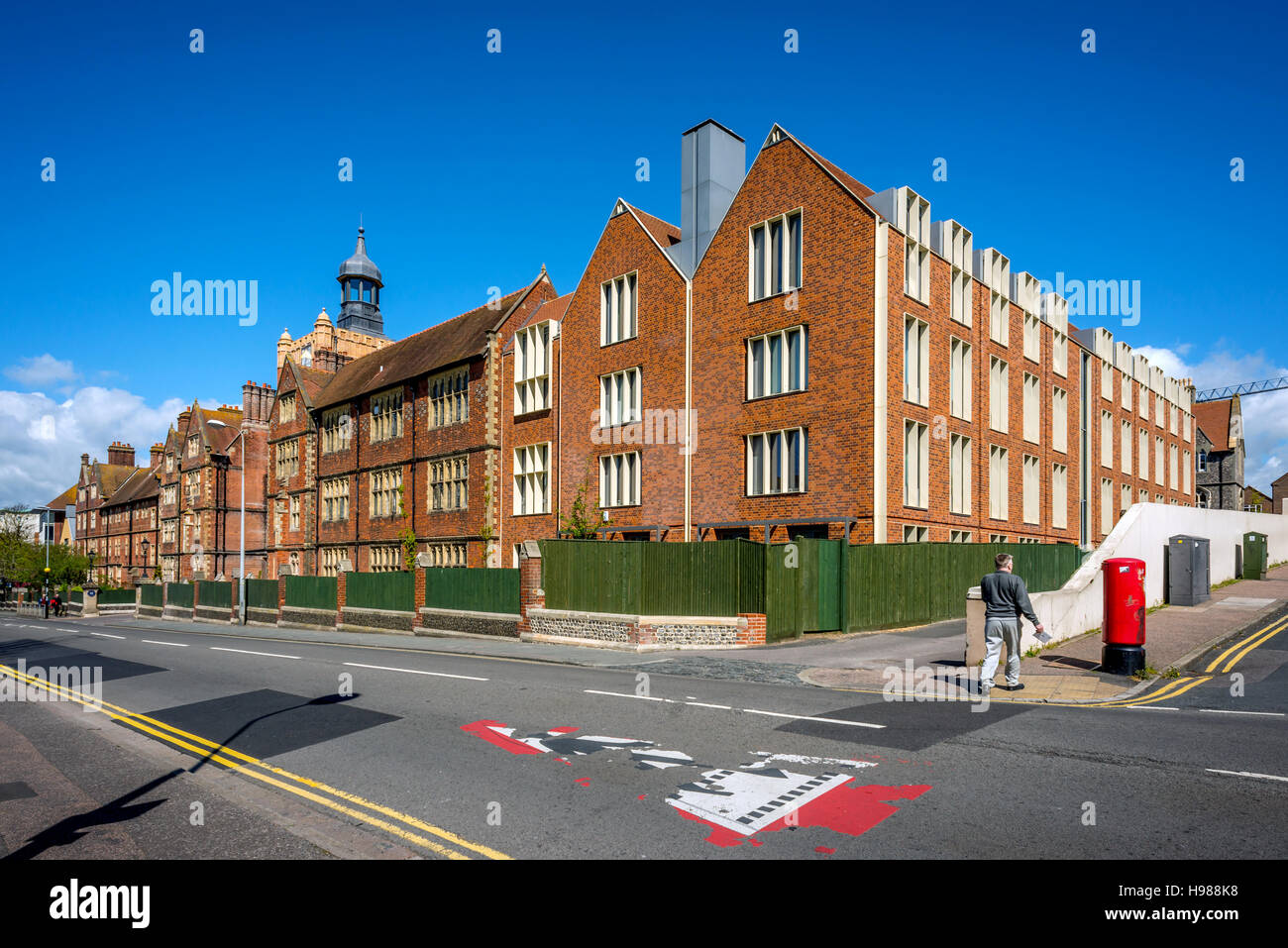 Unabhängige Schule Brighton College GVs Stockfoto