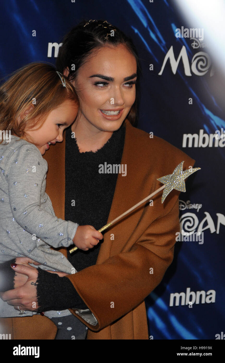 London, UK. 20. November 2016. Tamara Ecclestone besucht Gala Screening von "MOANA" Bafta in Piccadilly. Bildnachweis: JOHNNY ARMSTEAD/Alamy Live-Nachrichten Stockfoto