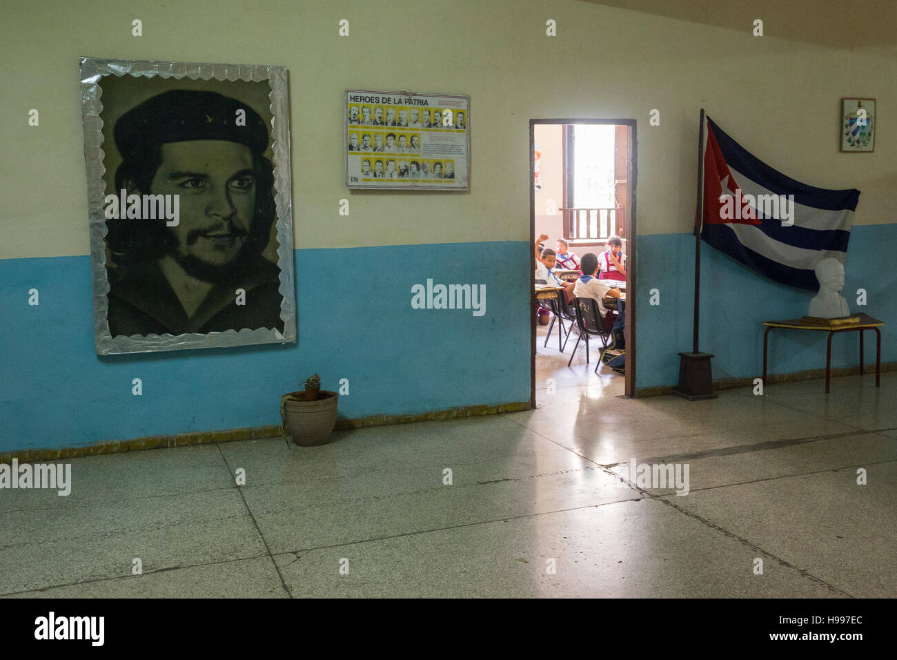 Havanna, Kuba: Grundschule in Alt-Havanna Stockfoto