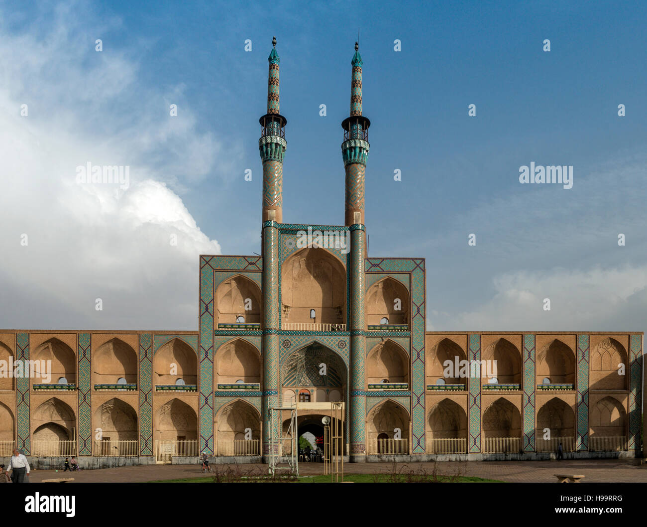 Amir Chakmaq komplexe Yazd Stockfoto