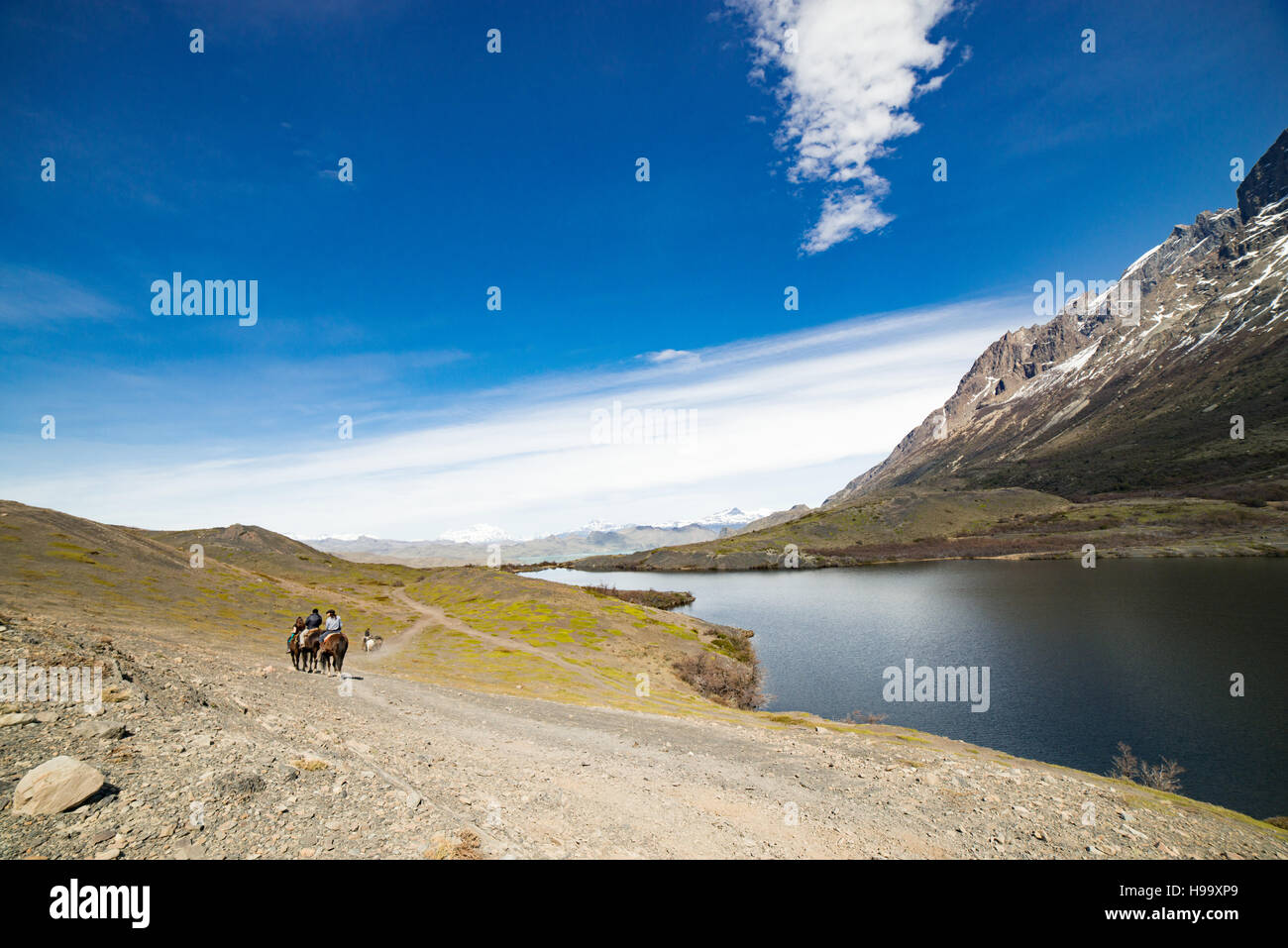 Patagonia W Schaltung Stockfoto