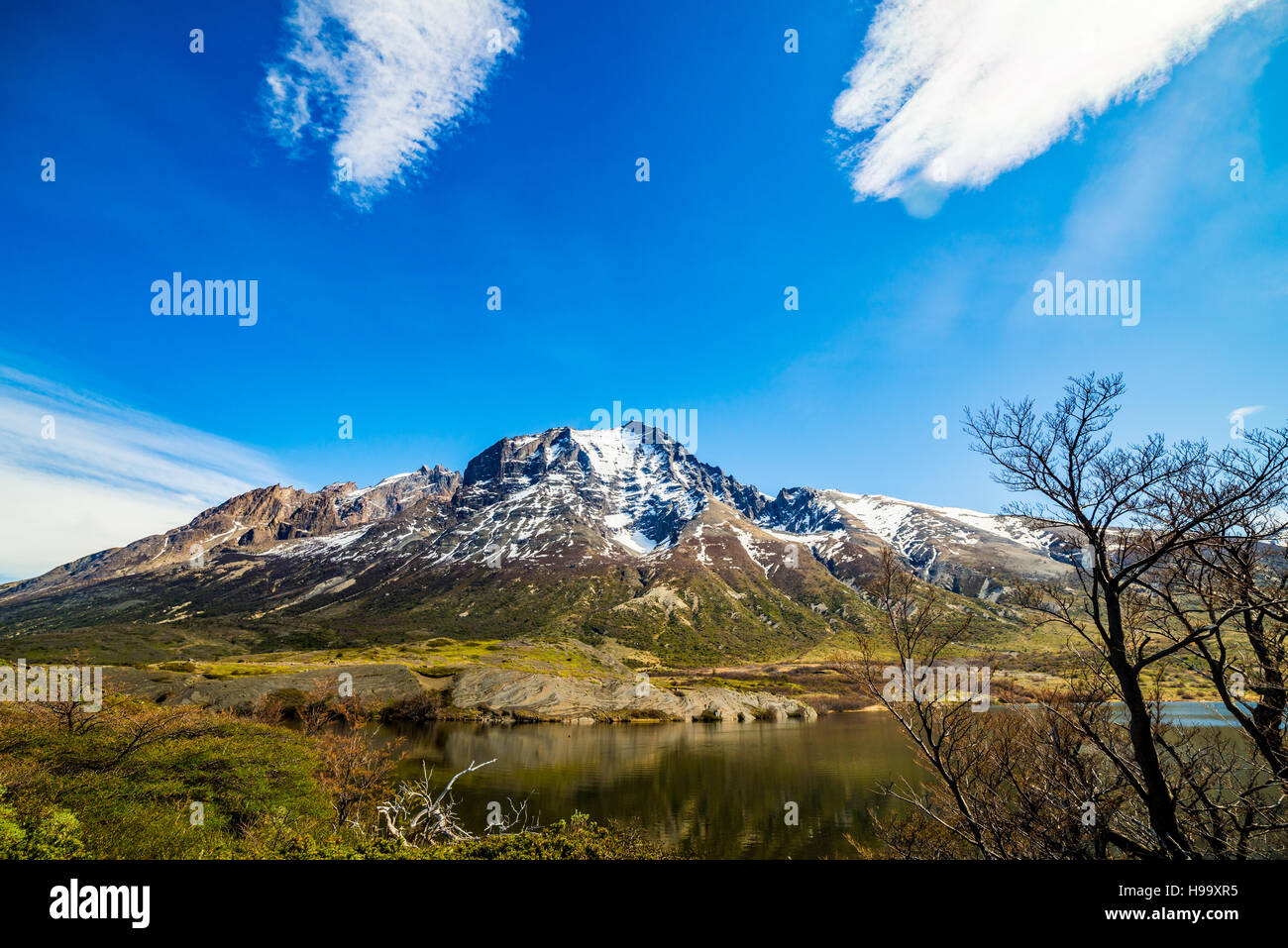 Patagonia W Schaltung Stockfoto